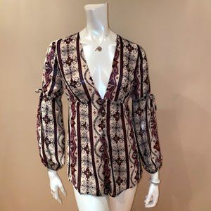 Forever 21 Tribal Print Romper